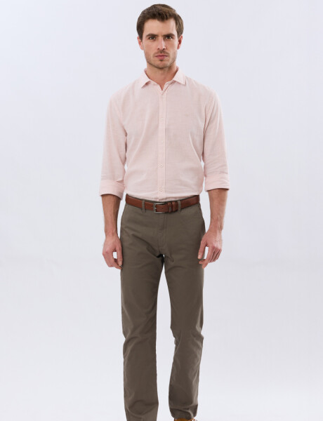PANTALÓN SKINNY CON SPANDEX Verde