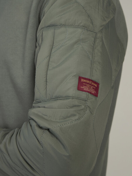 FLEECE TIOSHA VERDE MILITAR