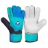 Guantes Golero Training Niños Poker Focus Aguamarina-Azul