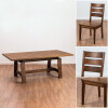 (CD) JGO COMEDOR RUSTICO 8L/002 Unica