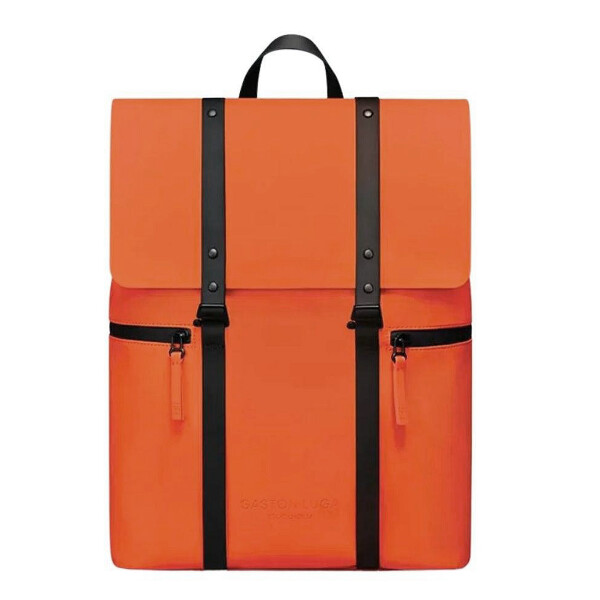 Mochila Gaston Luga Splash 2.0 Notebook Laptop Hasta 13" Color Naranja