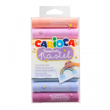 Tempera Carioca Temperello Pastel x 8 Tempera Carioca Temperello Pastel x 8