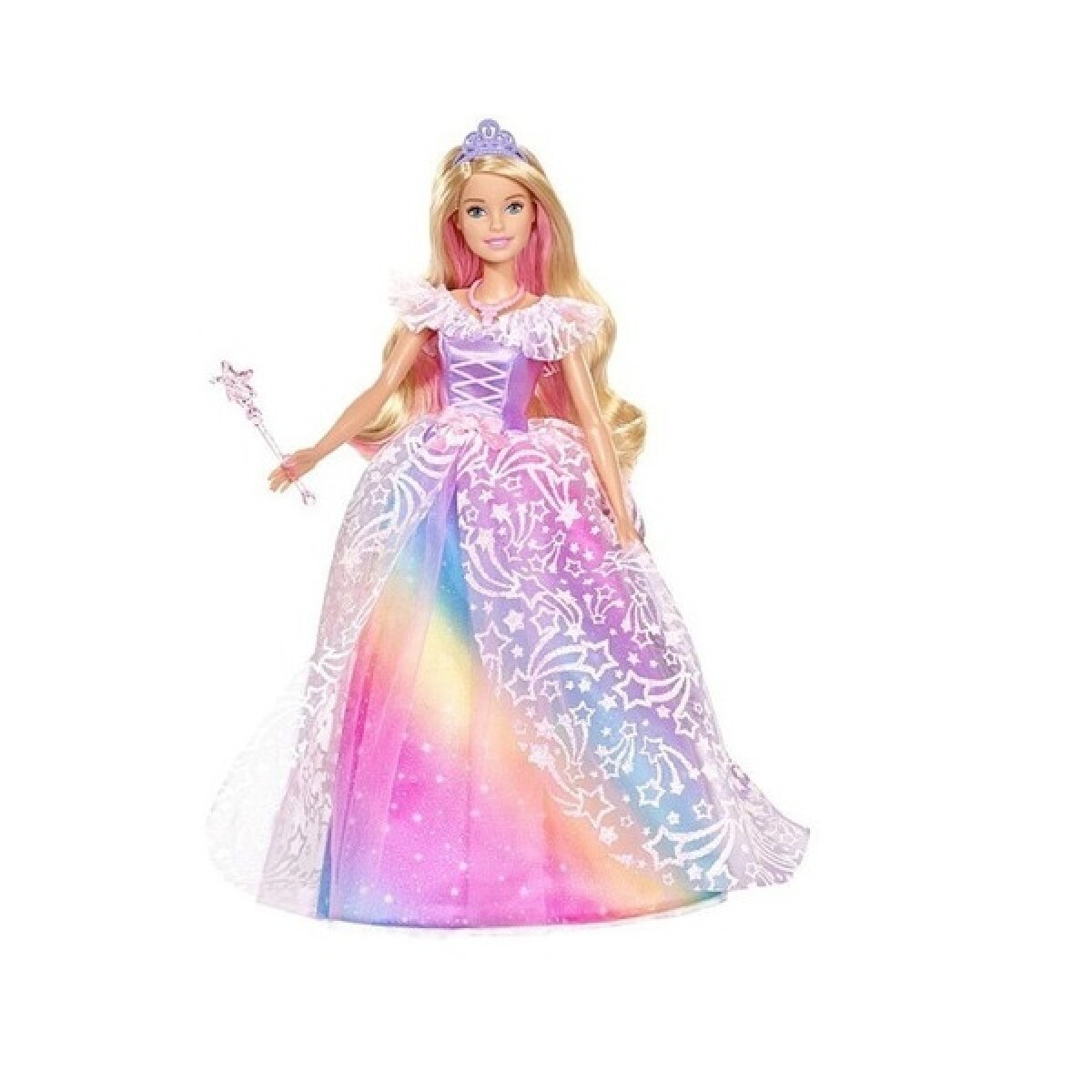 Barbie Princesa Vestido Brillante Mattel 