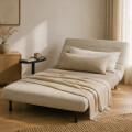 Sillón Cama Individual UNO Beige