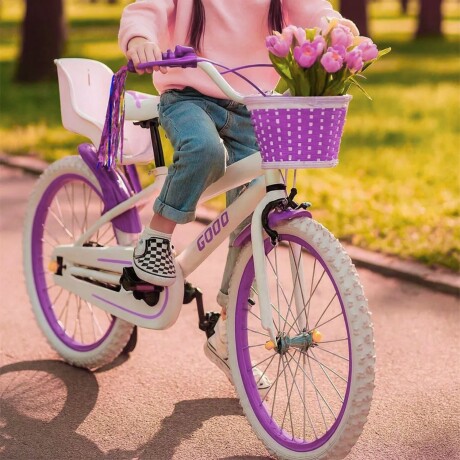 Bicicleta infantil Good Rodado 16 Lila