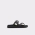 CORALINA BLACK SMOOTH SYNTHETIC BLACK