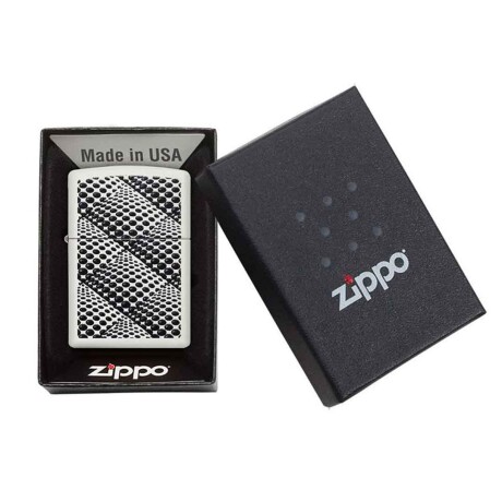 Zippo Dots and Boxes White 001