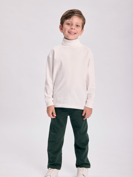 Pantalón deportivo recto Verde
