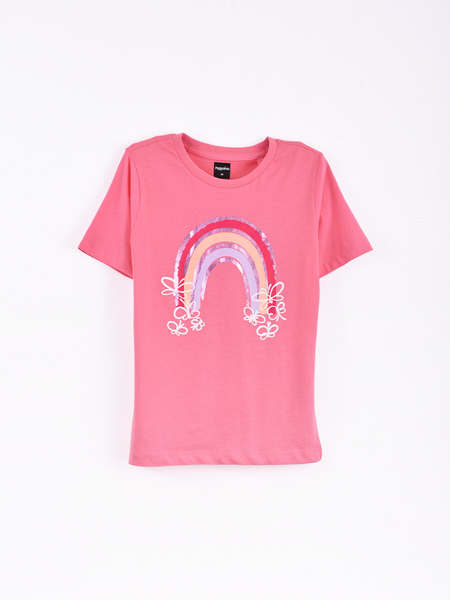REMERA POLA - ROSADO 
