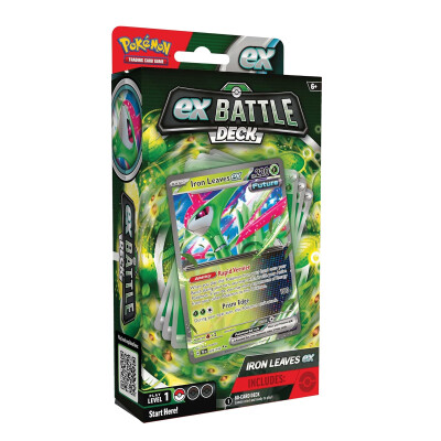 Cartas Pokémon Baraja Combate ex Ferroverdor Ex