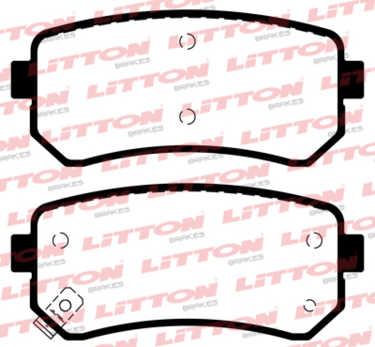 PASTILLAS DE FRENO HYUNDAI TRAS TUCSON SPORTAGE 09/ ACCENT RIO 05/10 JAC S5 VALEO 