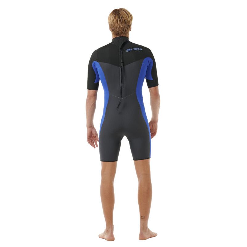 Traje Rip Curl Dawn Patrol 2 Back Zip Spring - Azul Traje Rip Curl Dawn Patrol 2 Back Zip Spring - Azul