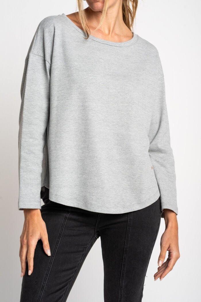 Sweater Gris Melange