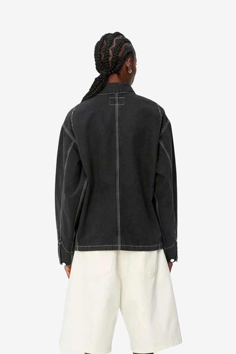 CAMPERA DENIM Negro