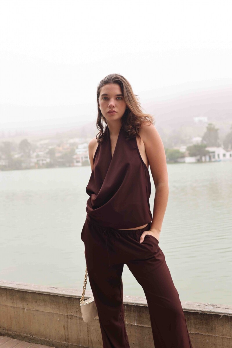 SET EVY MARRON