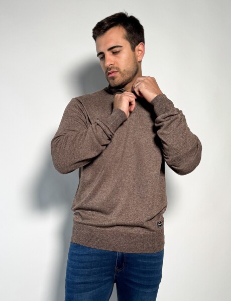 Sweater Kantu Marron