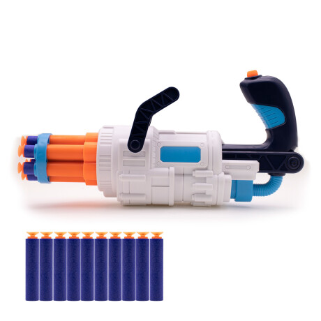 Pistola Semiautomática de Juguete con Agarre Extra BLANCO