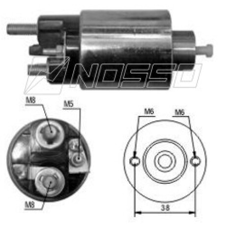 AUTOMATICO DE ARRANQUE - SOLENOIDE MITSUBISHI 12V PEUGEOT 405 D ZM AUTOMATICO DE ARRANQUE - SOLENOIDE MITSUBISHI 12V PEUGEOT 405 D ZM