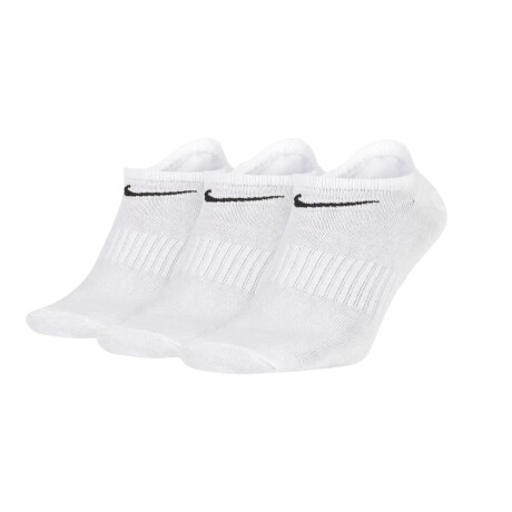 MEDIAS NIKE EVERYDAY LTWT NS 3PR White