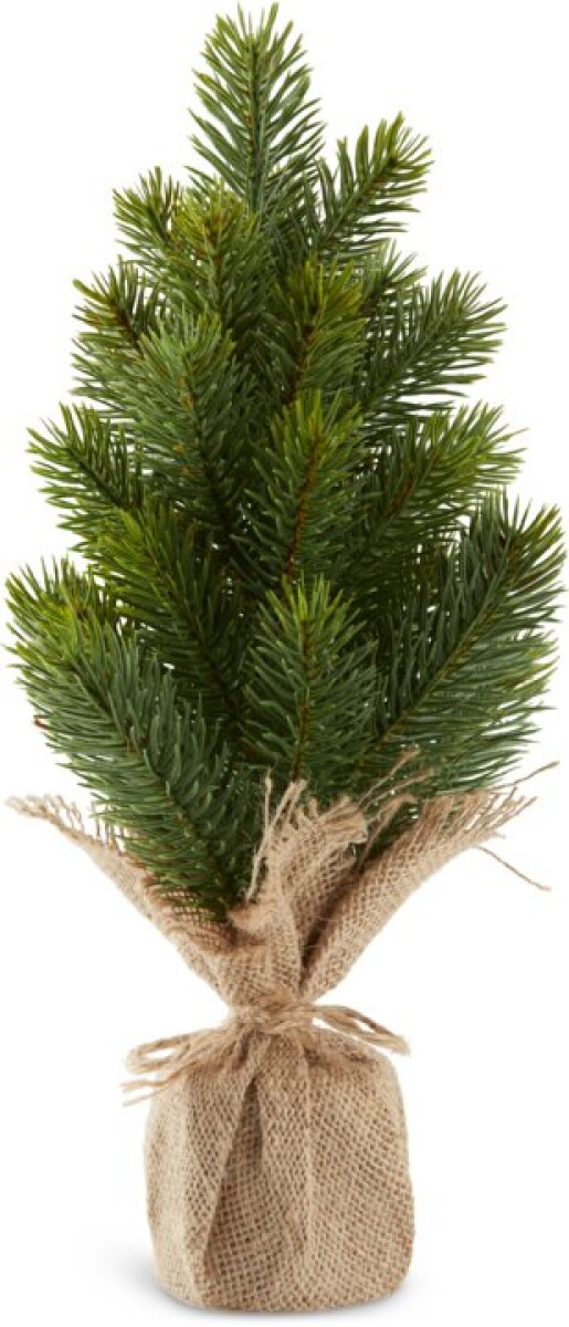 Árbol artificial navideño KVASER Al34 cm verde 