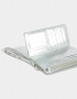 Ficheros Metálico Billetera Fichero Con Solapa - Plateado