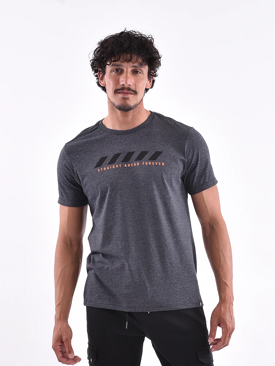REMERA ATTITUDE SLIM - ESTAMPADO 1 
