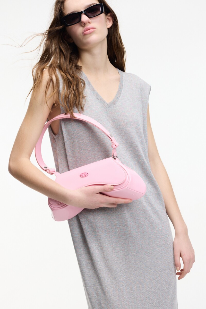 VESTIDO TEJIDO MAXI Gris