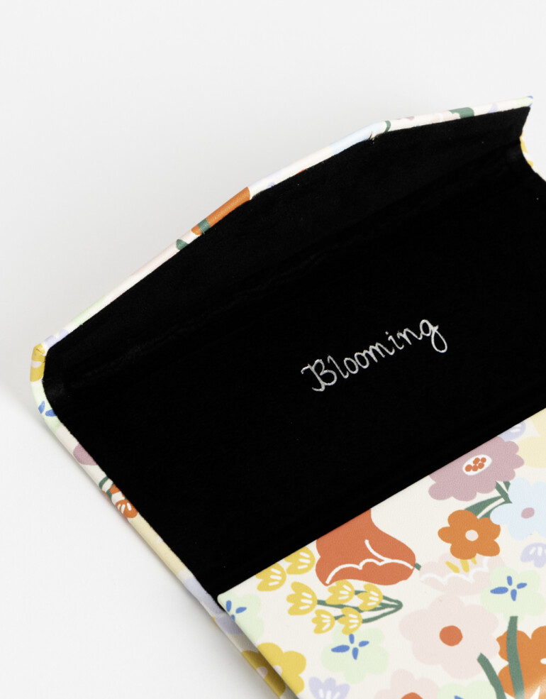 Estuches Anteojos Estampado Estuche Plegable Flores - Estampado Flores