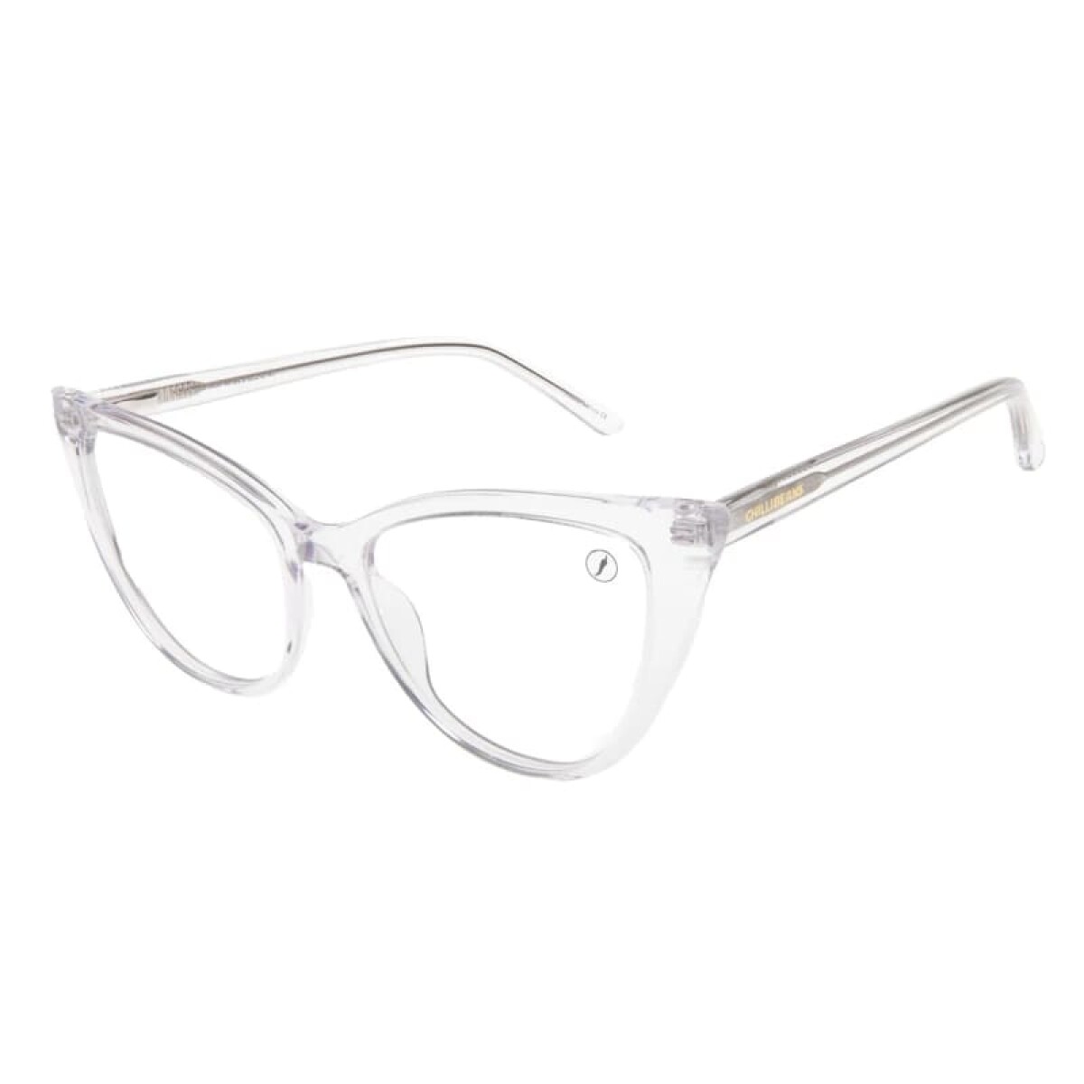 Armazón Cat Eye de Lentes de Óptica Chilli Beans Transparente 