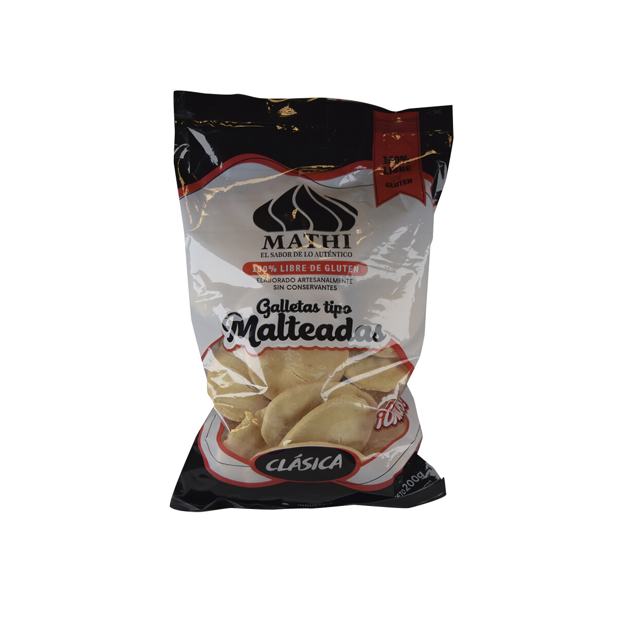 Galletas malteadas Clásicas 200g Mathi 