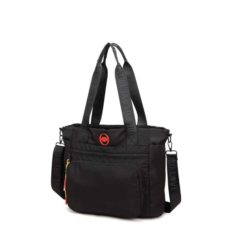 Cartera Las Oreiro Love Negro