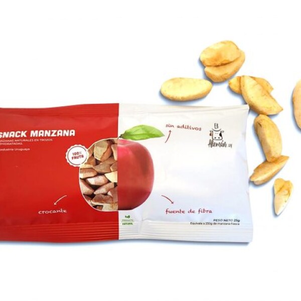 Snack de Manzana 25gr El Alemán Snack de Manzana 25gr El Alemán