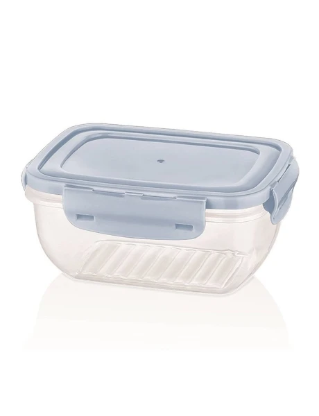 RECIPIENTE RECTANGULAR 1400ML "COOK&LOCK" SURTIDO EN 3 COLORES CELETE, GRIS , ROSA 14x19x8cms RECIPIENTE RECTANGULAR 1400ML "COOK&LOCK" SURTIDO EN 3 COLORES CELETE, GRIS , ROSA 14x19x8cms