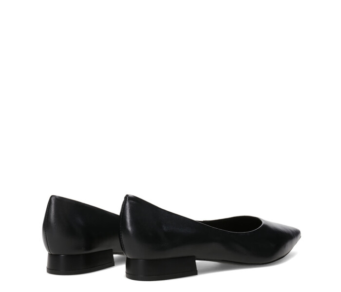 Zapatos de Mujer Bottero En Punta Taco Cuadrado Negro