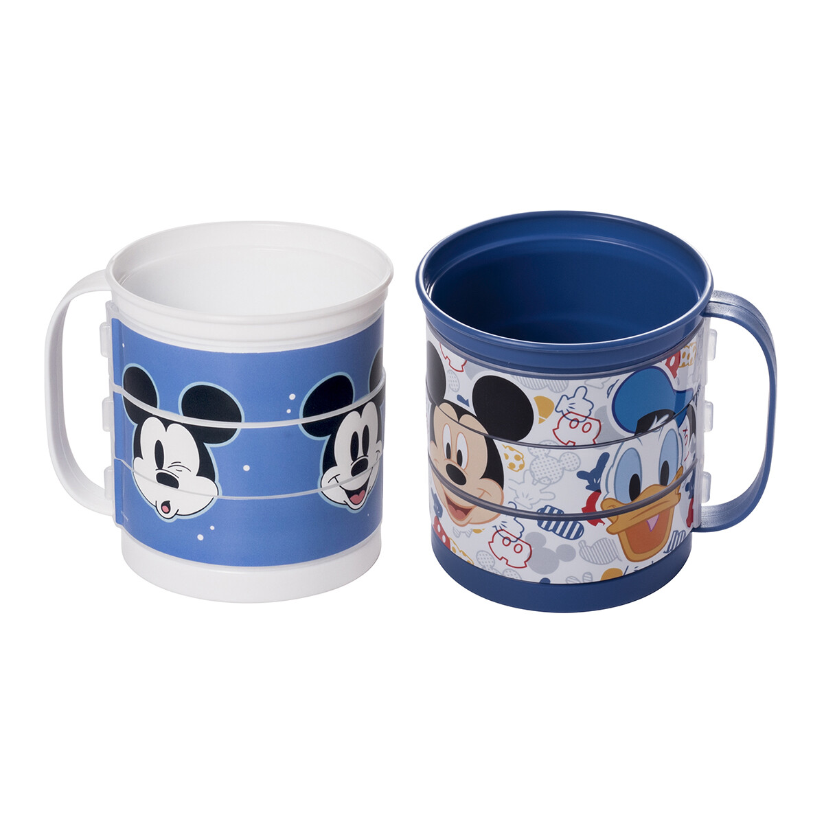 Taza Plástica Puzzle Mickey 360 ml Diseños Surtidos 