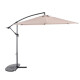 Sombrilla lateral taupe 3 m Sombrilla lateral taupe 3 m