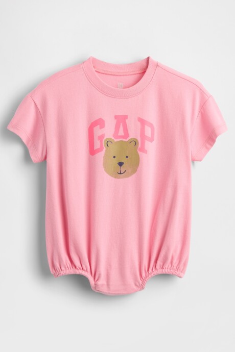 Body Logo Gap Bebé May Pink