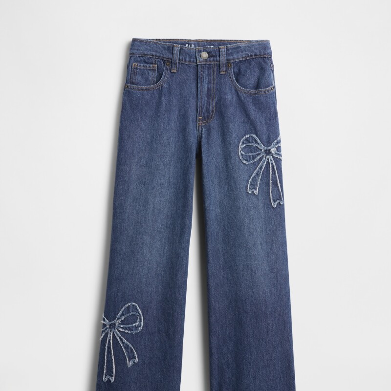 LOW STRIDE - BOW MEDIUM WASH