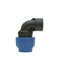 Codo de compresión H 50mm x 1 1/2"