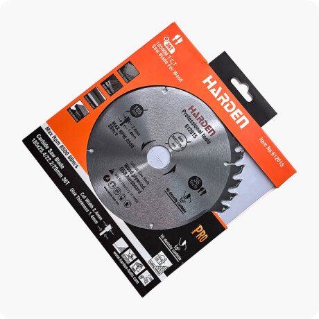 DISCO DE SIERRA PARA MADERA 14 350MM X 80 DIENTES HARDEN ++ Sin color