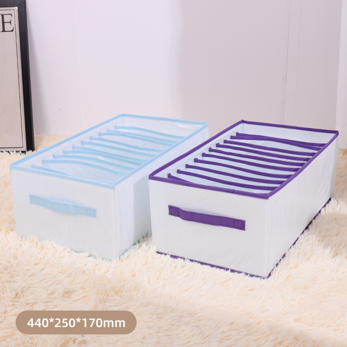 Organizador De Tela Para Ropa Interior - 12 Compartimentos 