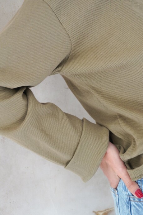 Comfortable T-Shirt Verde Seco