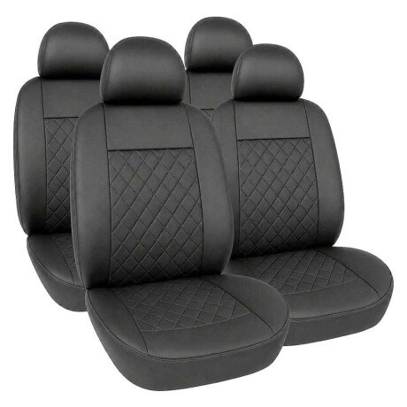 Cubre Asiento Set Cubre Asientos Weston Negro