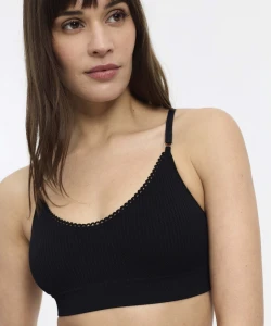 Top Pimenton Trenza Negro