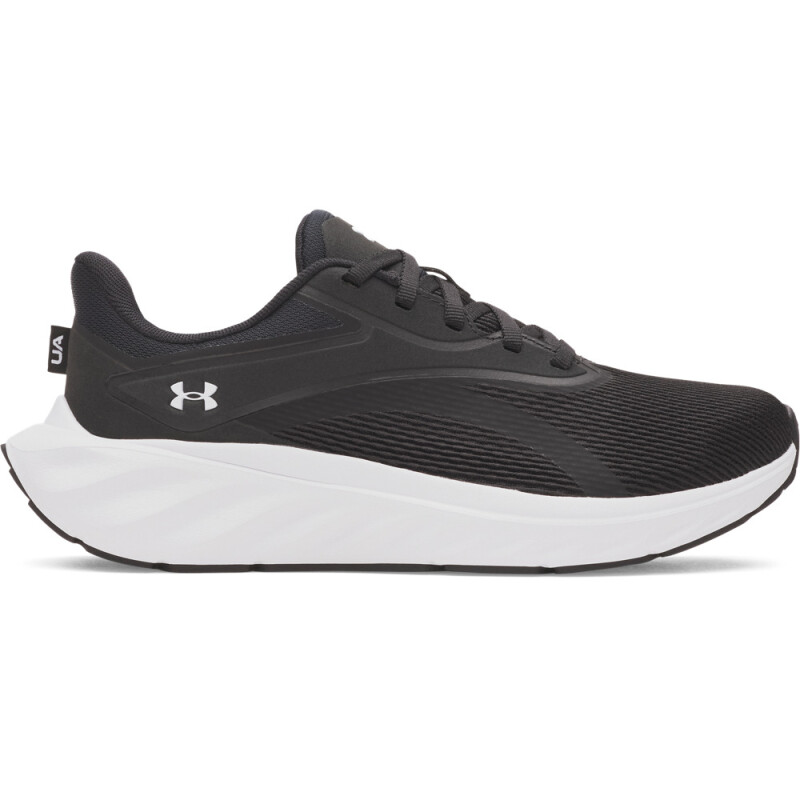 UA W Ascend-WHT BLK-001