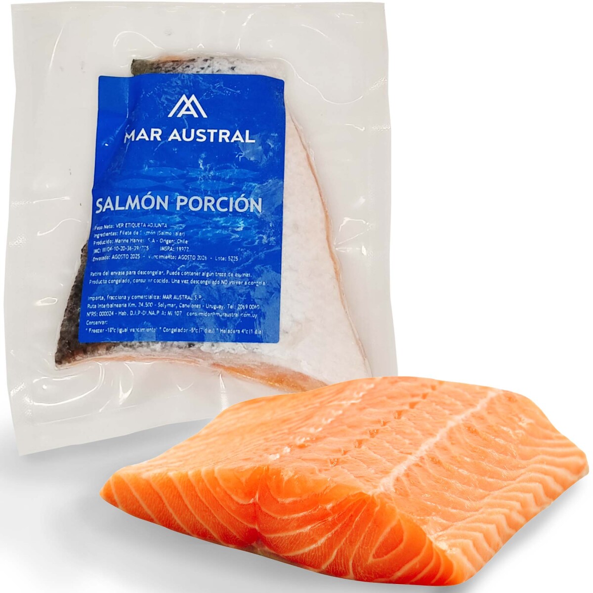 Salmón con Piel Mar Austral 200Grs 