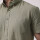 Camisa mc lino lisa verde