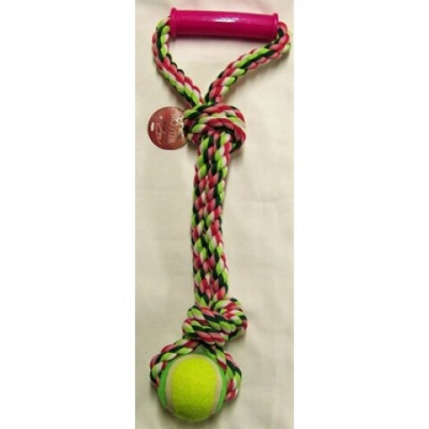 Cuerda c/Pelota, Nudo y Asa 42 cm Cuerda c/Pelota, Nudo y Asa 42 cm