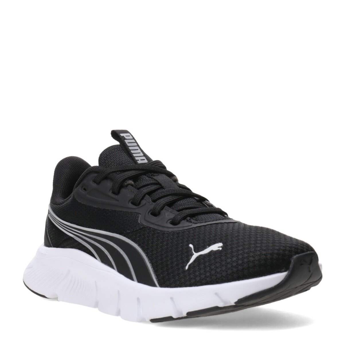 Championes de Mujer Puma Flexfocus Lite Modern - Negro - Plateado 
