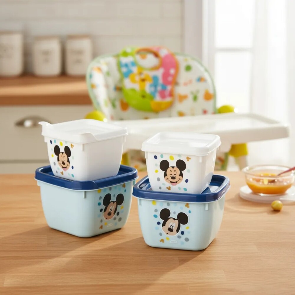 Set x3 tupper diseños mickey